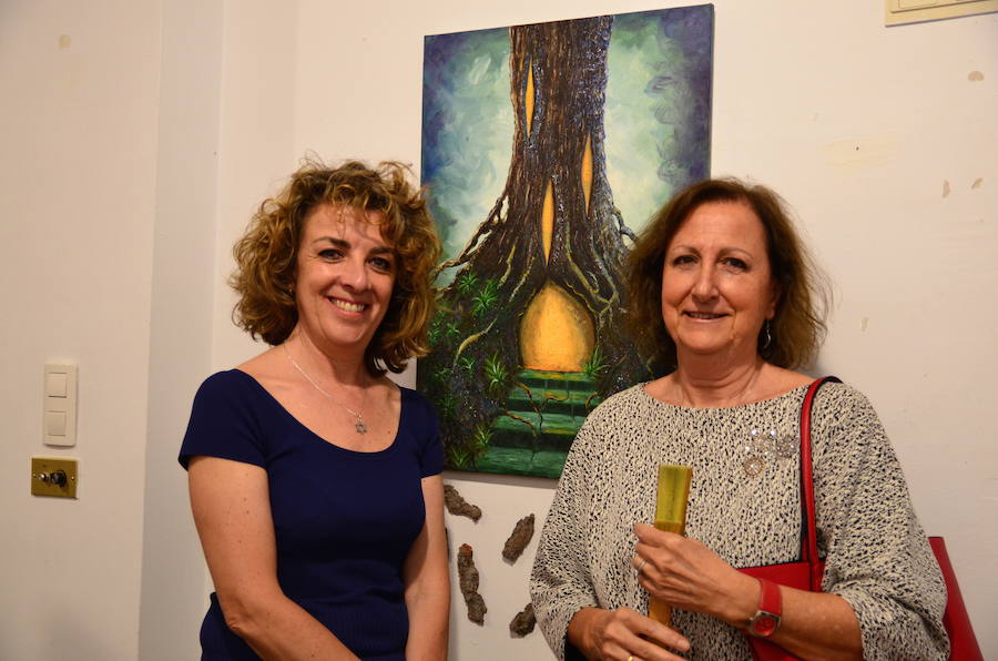 Exposición 2019 del Taller de Pintura de Huétor Vega, en la sala El Molino del Carmen de San Rafael