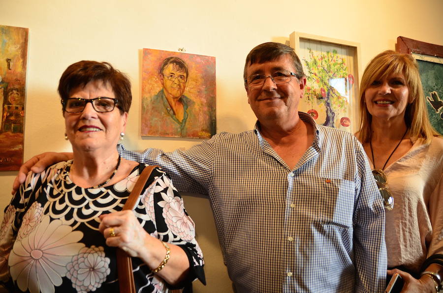 Exposición 2019 del Taller de Pintura de Huétor Vega, en la sala El Molino del Carmen de San Rafael