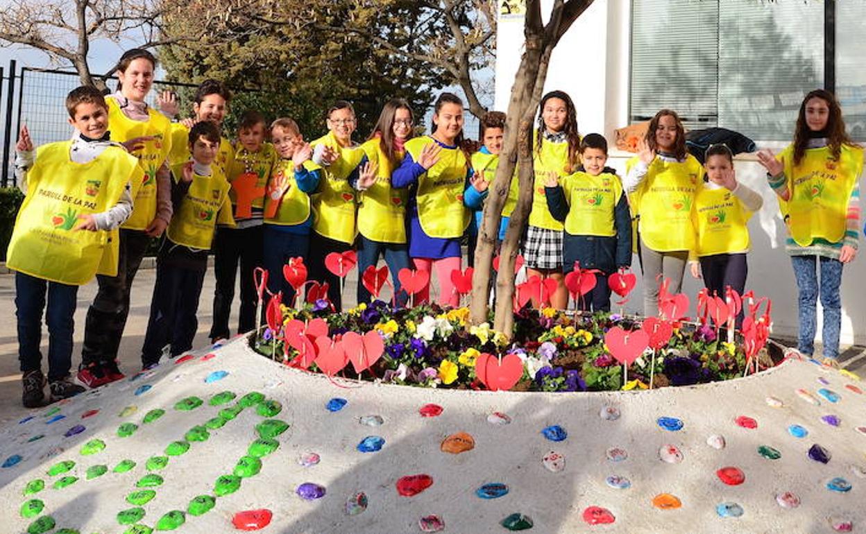 Actividad en el colegio Mariana Pineda de Huétor Vega.
