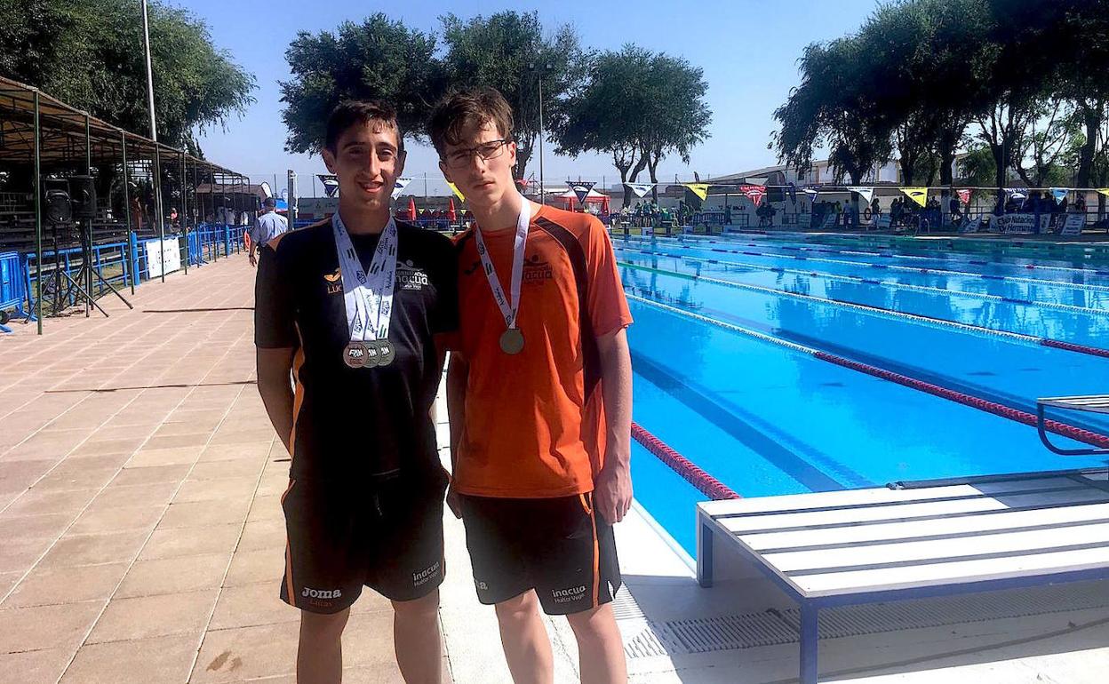 Los hueteños Rodríguez y Rivas logran sendos oros en el Campeonato de Andalucía