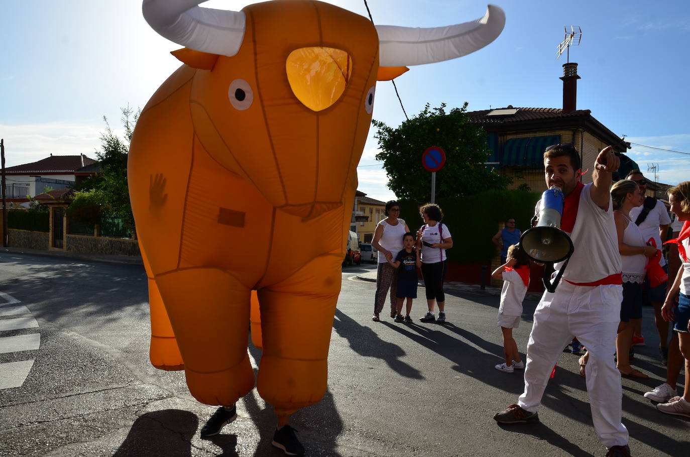 Los vecinos se volcaron en la gran novedad de las fiestas patronales de San Roque este año.