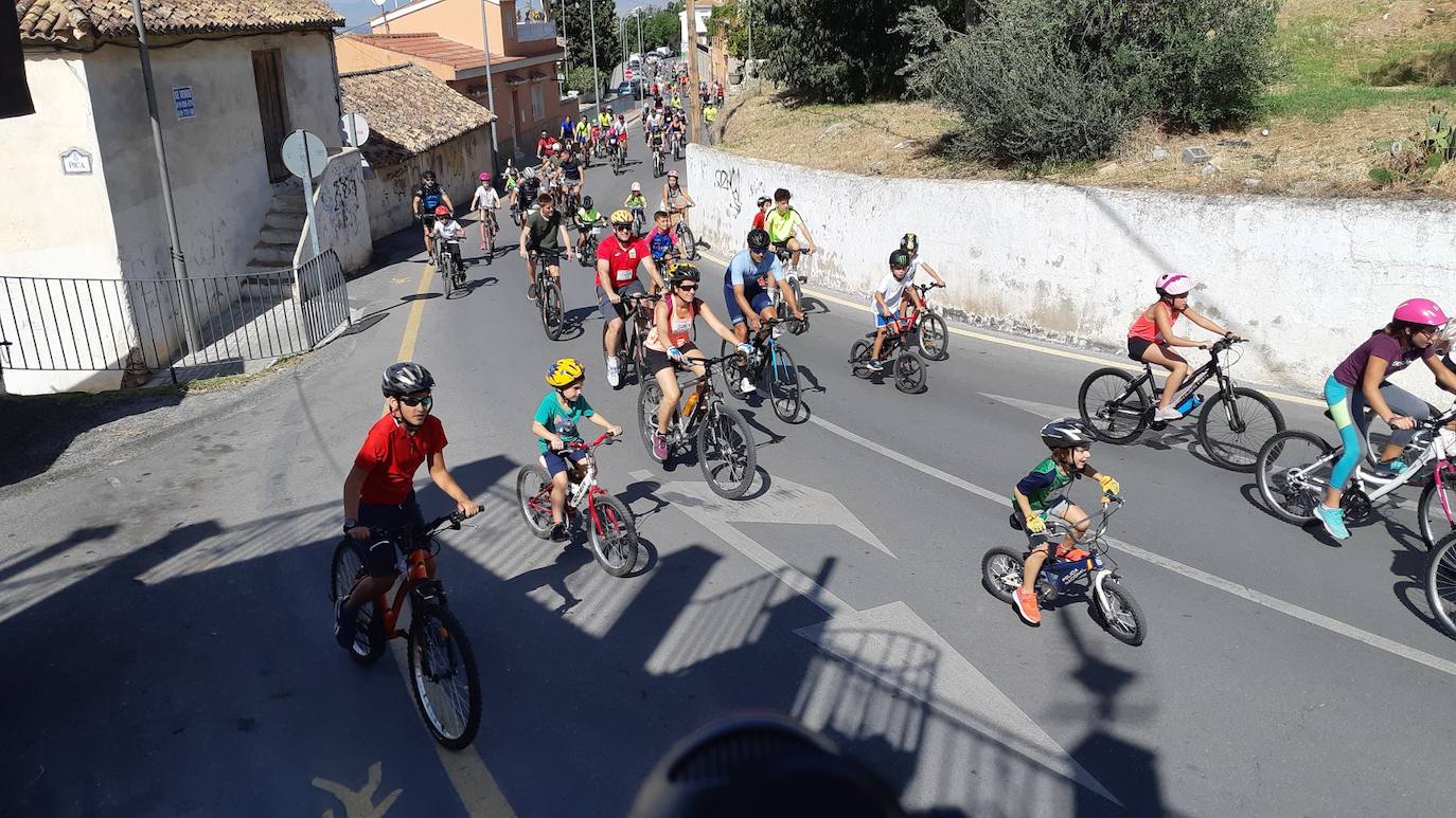 El municipio celebró el Día de la Bicicleta en San Miguel