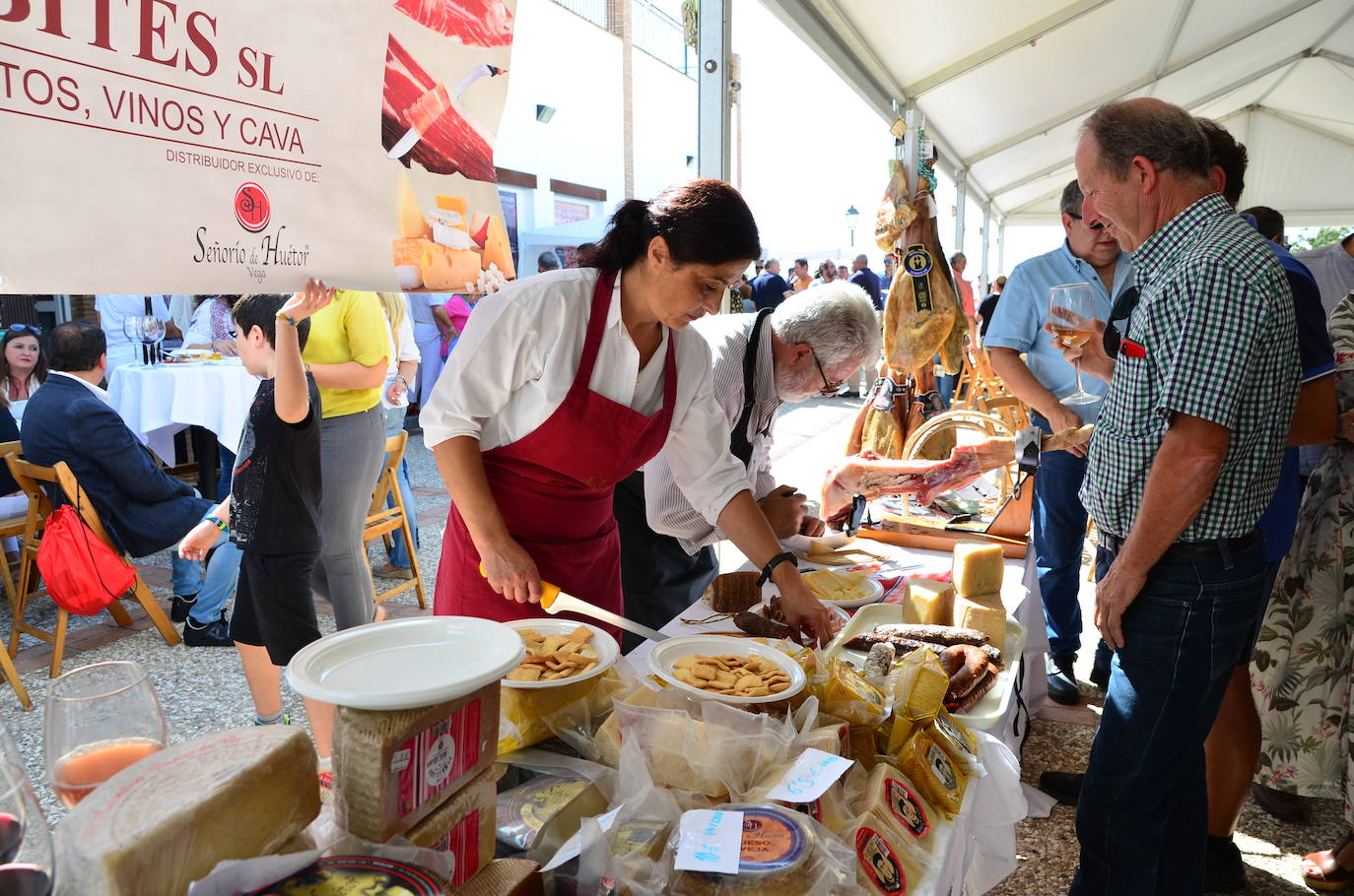 Vino, chacinas, carnes, quesos... El evento gastronómico cumple su quinta edición 