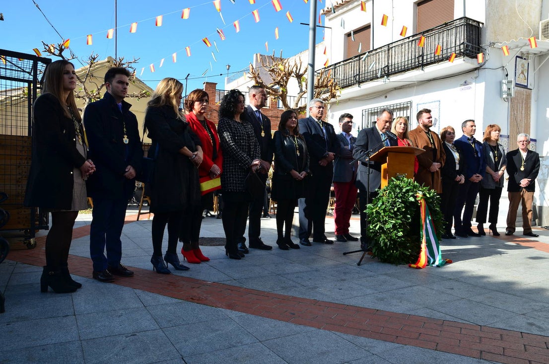 Fotos: Así ha sido el acto por el Día de la Constitución en Huétor