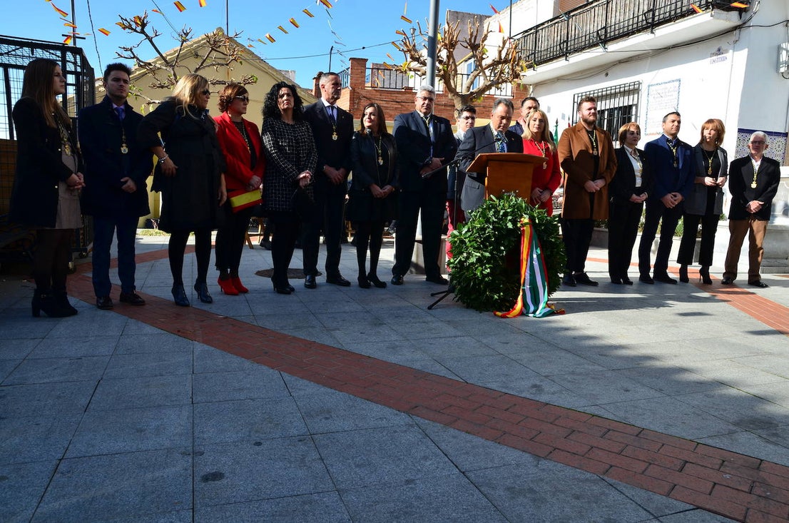 Fotos: Así ha sido el acto por el Día de la Constitución en Huétor