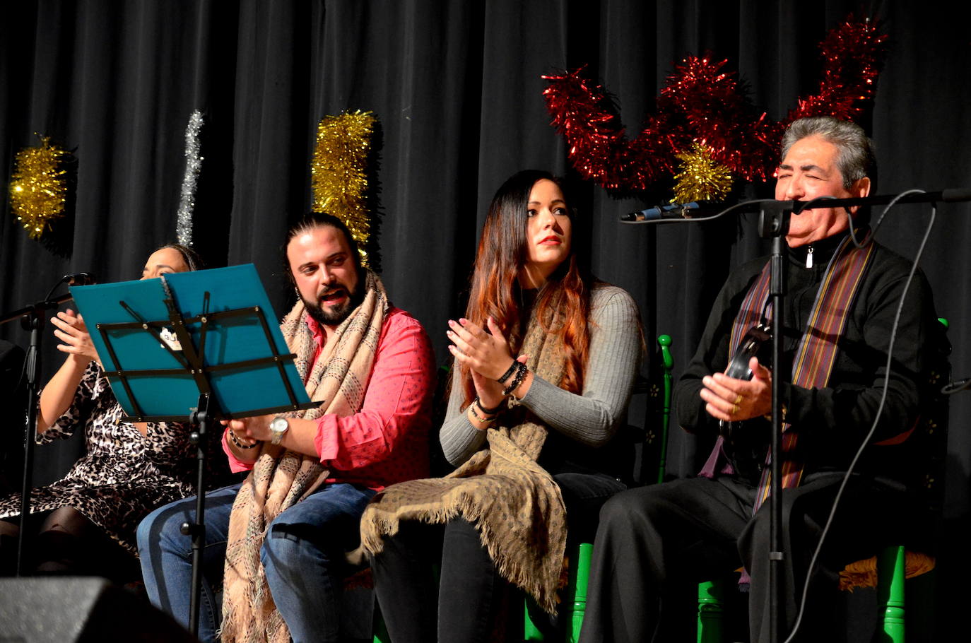 Fotos: Zambombá flamenca en Huétor Vega