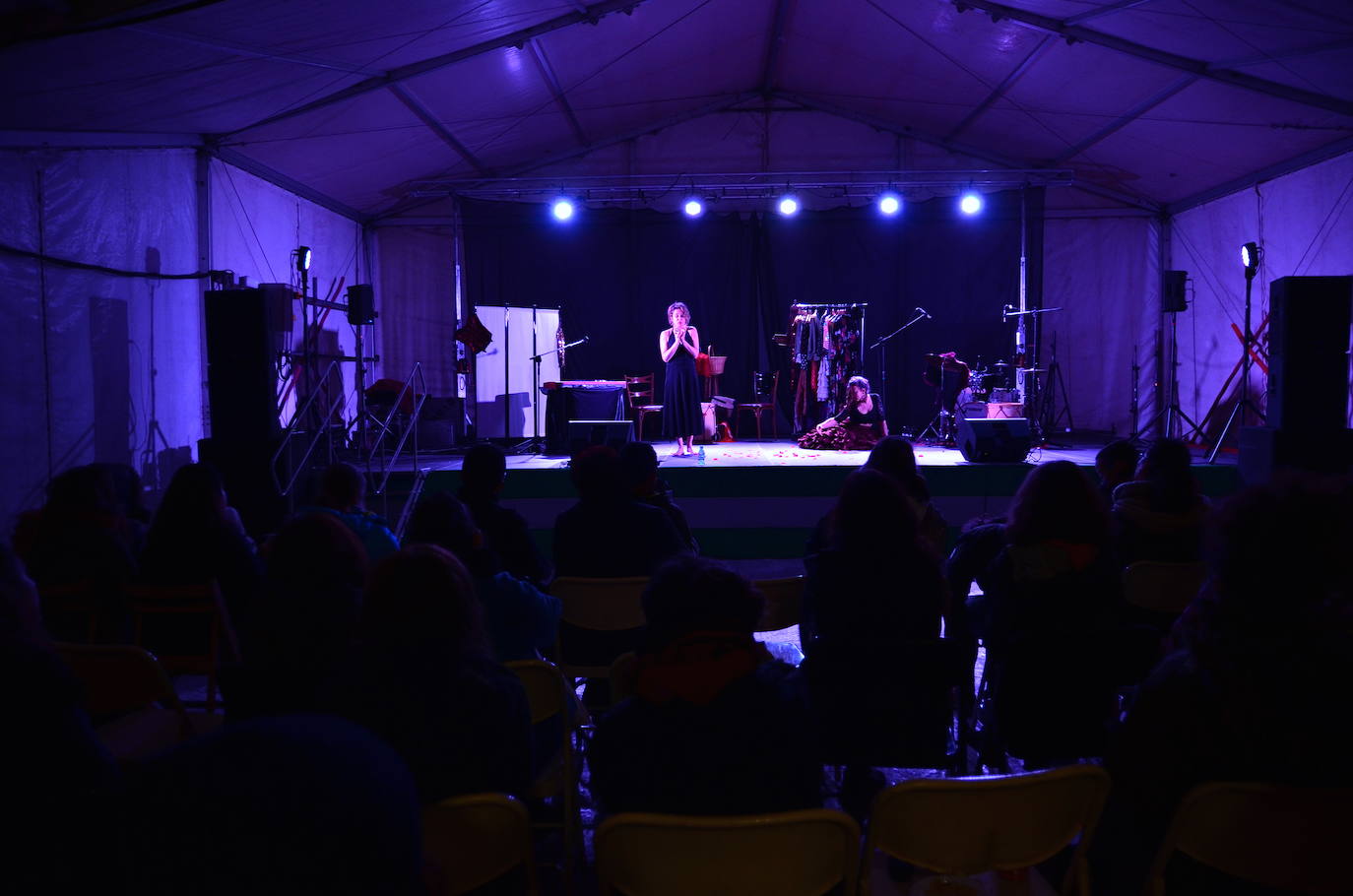 Fotos: La 'Noche en Morado' de Monachil, Huétor y Cájar