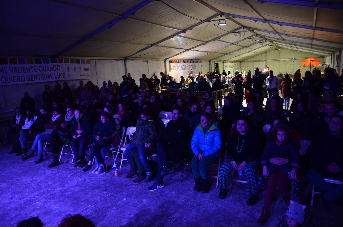 Fotos: La &#039;Noche en Morado&#039; de Monachil, Huétor y Cájar