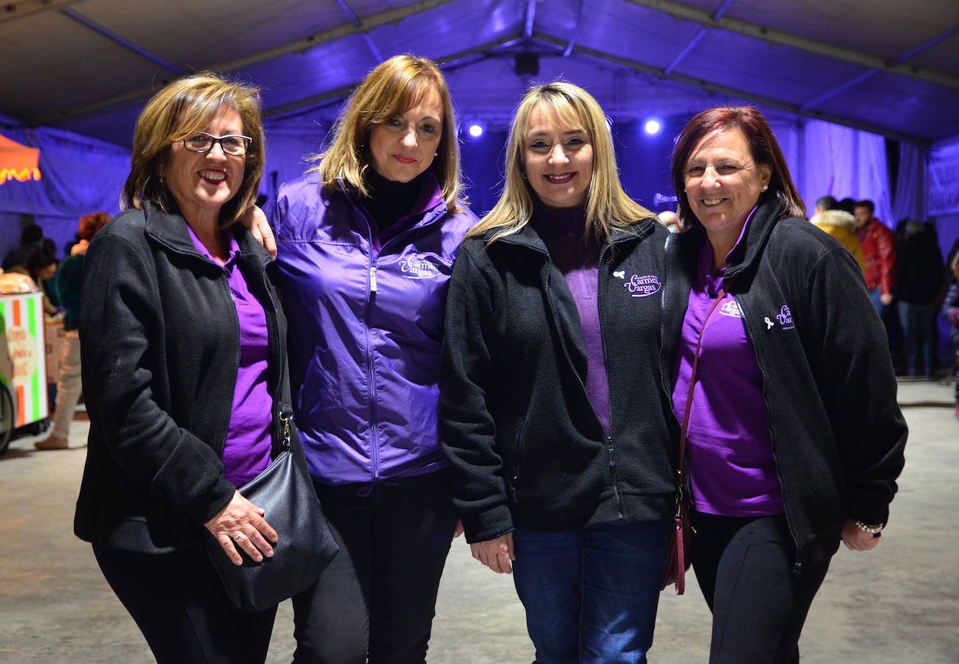 Fotos: La 'Noche en Morado' de Monachil, Huétor y Cájar