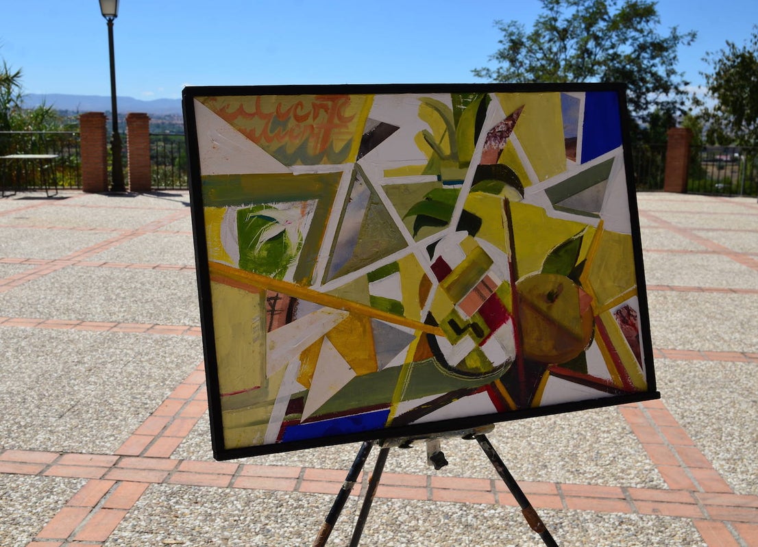 Fotos: Concurso de pintura rápida abstracta en Huétor Vega