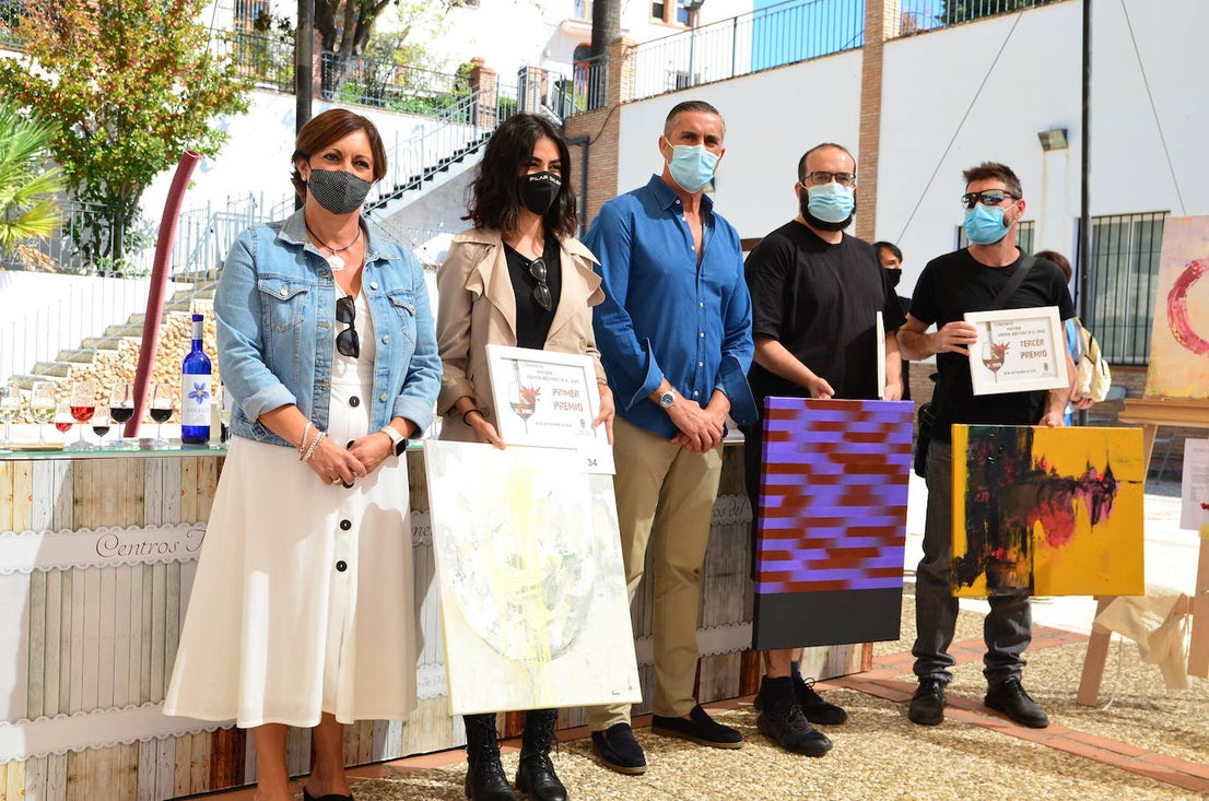 Fotos: Concurso de pintura rápida abstracta en Huétor Vega