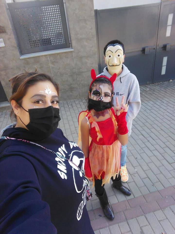 Fotos: Halloween desde casa en Huétor Vega