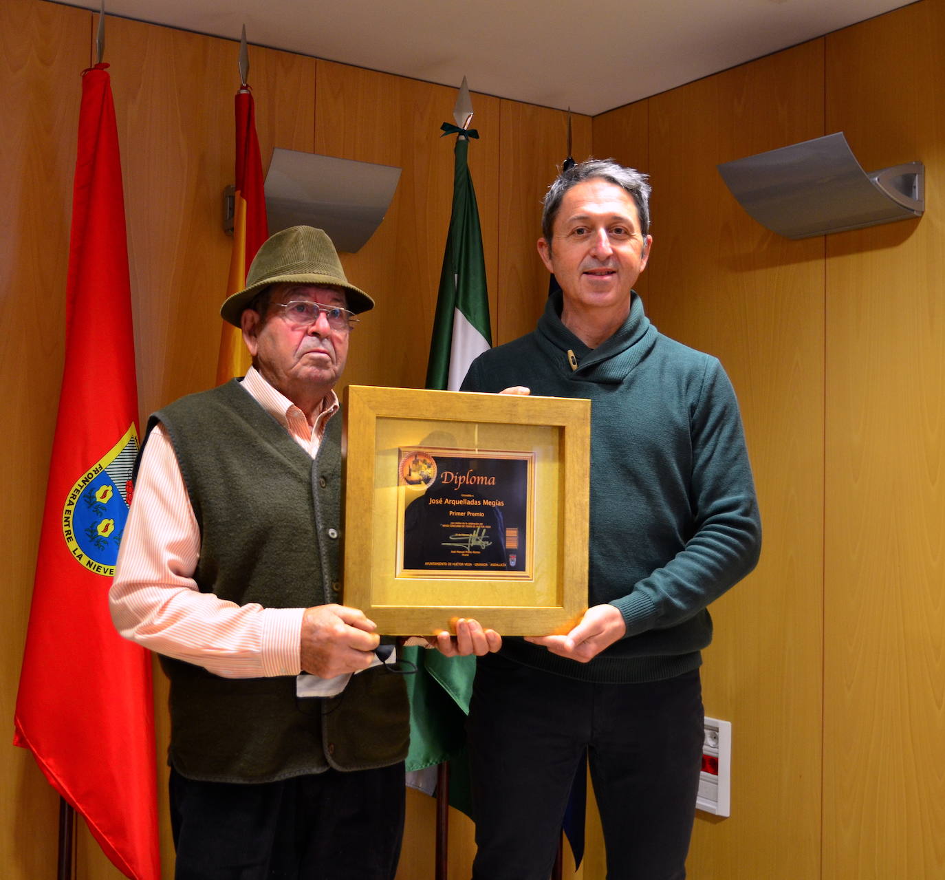 La familia Arquelladas, de El Corzo, primer premio este año.