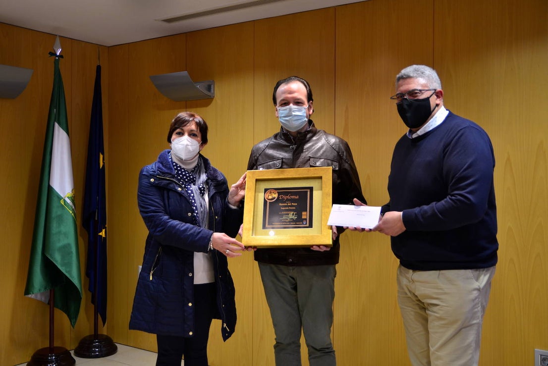 Ramón del Paso, segundo premio.