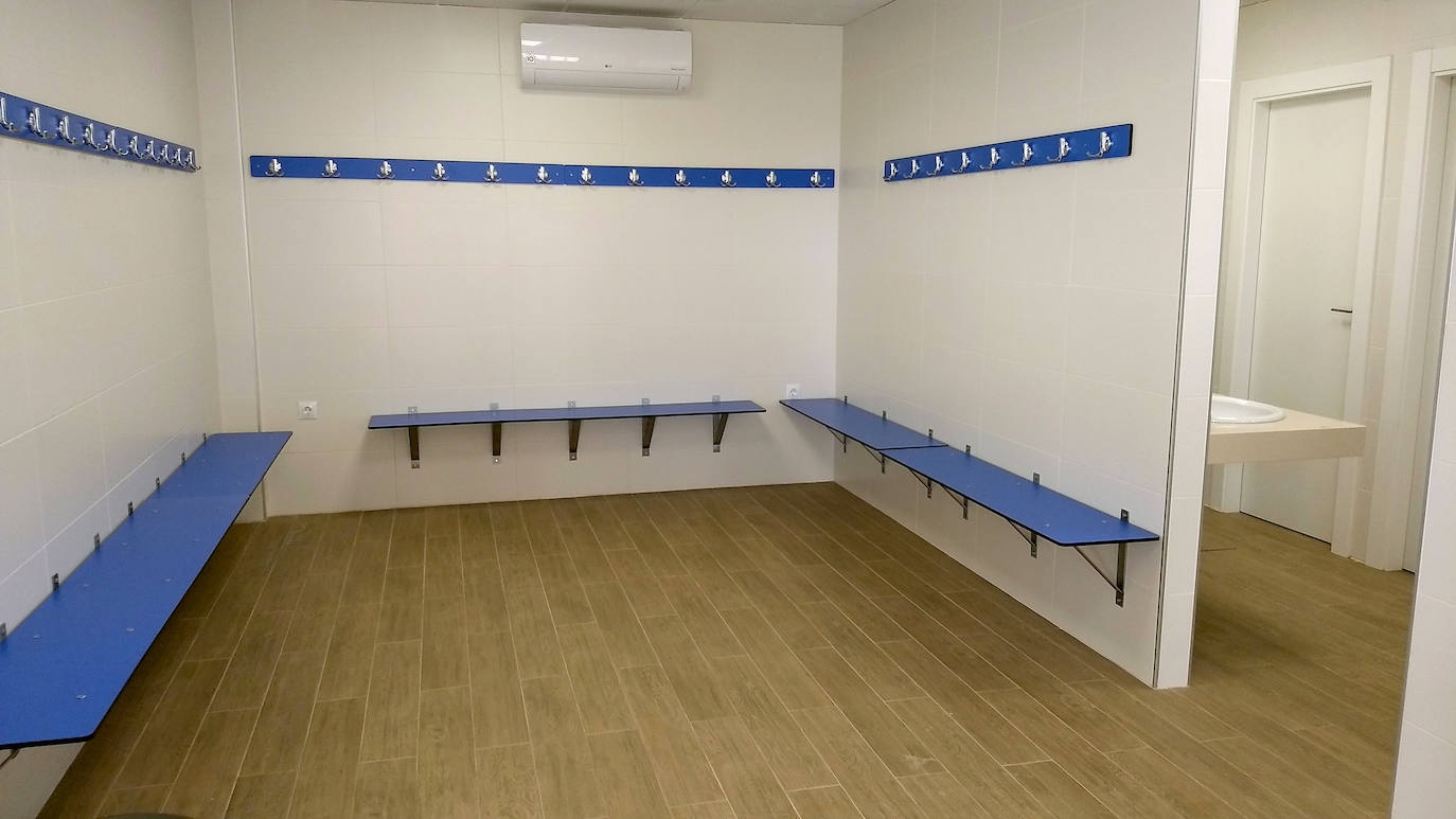 Interior del espacio en las instalaciones recién estrenadas.