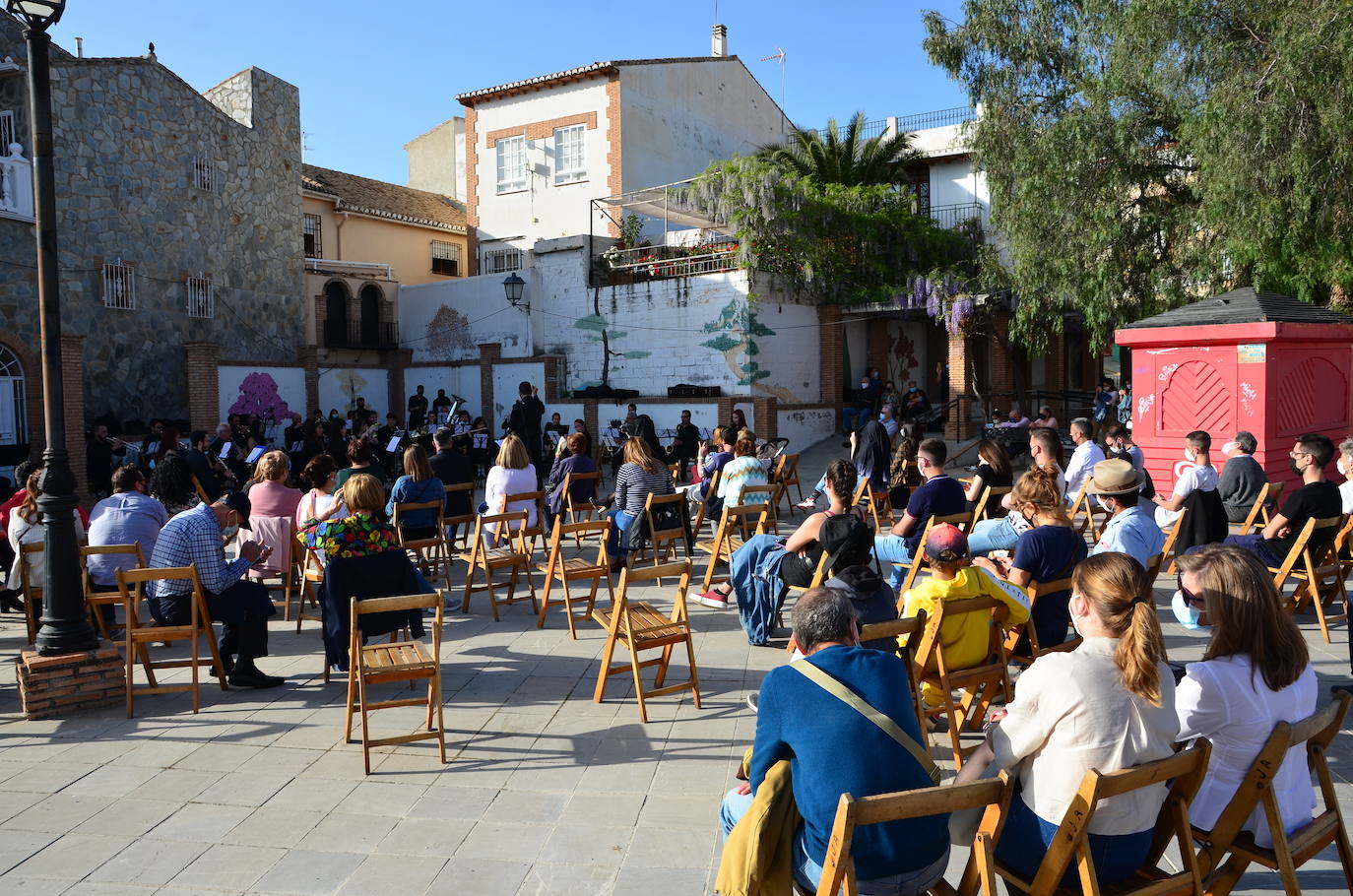 Concierto de la Banda de Música de Huétor Vega en Jueves Santo.