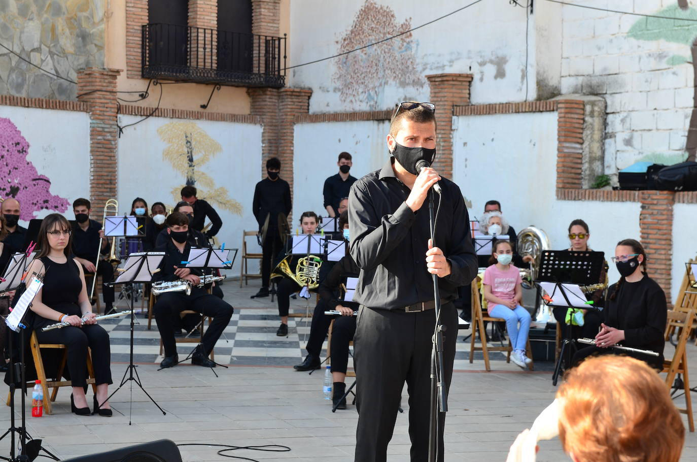 Concierto de la Banda de Música de Huétor Vega en Jueves Santo.