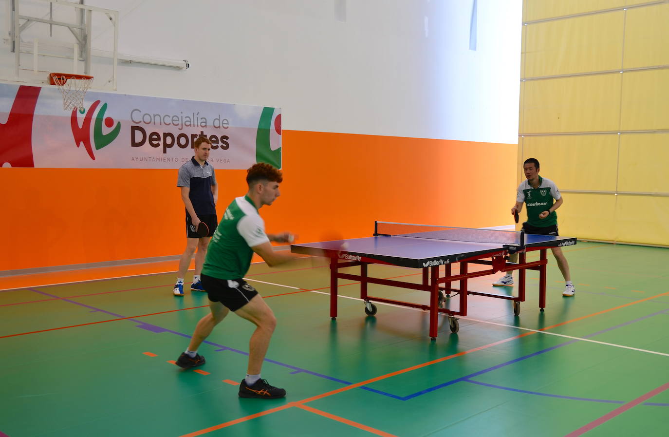El Covirán Huétor Vega, el equipo con el que Granada vuelve a tener un representante en la máxima liga nacional de tenis de mesa.