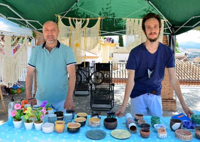 Imagen secundaria 1 - Fanny Martínez; Manuel y Sergio; y María José Arquelladas.