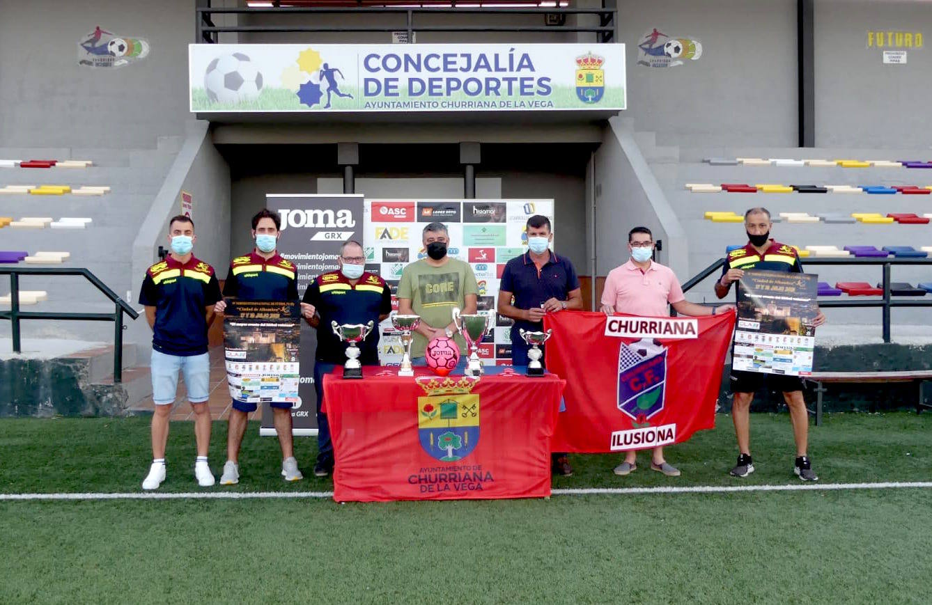 Acto de presentación del torneo.