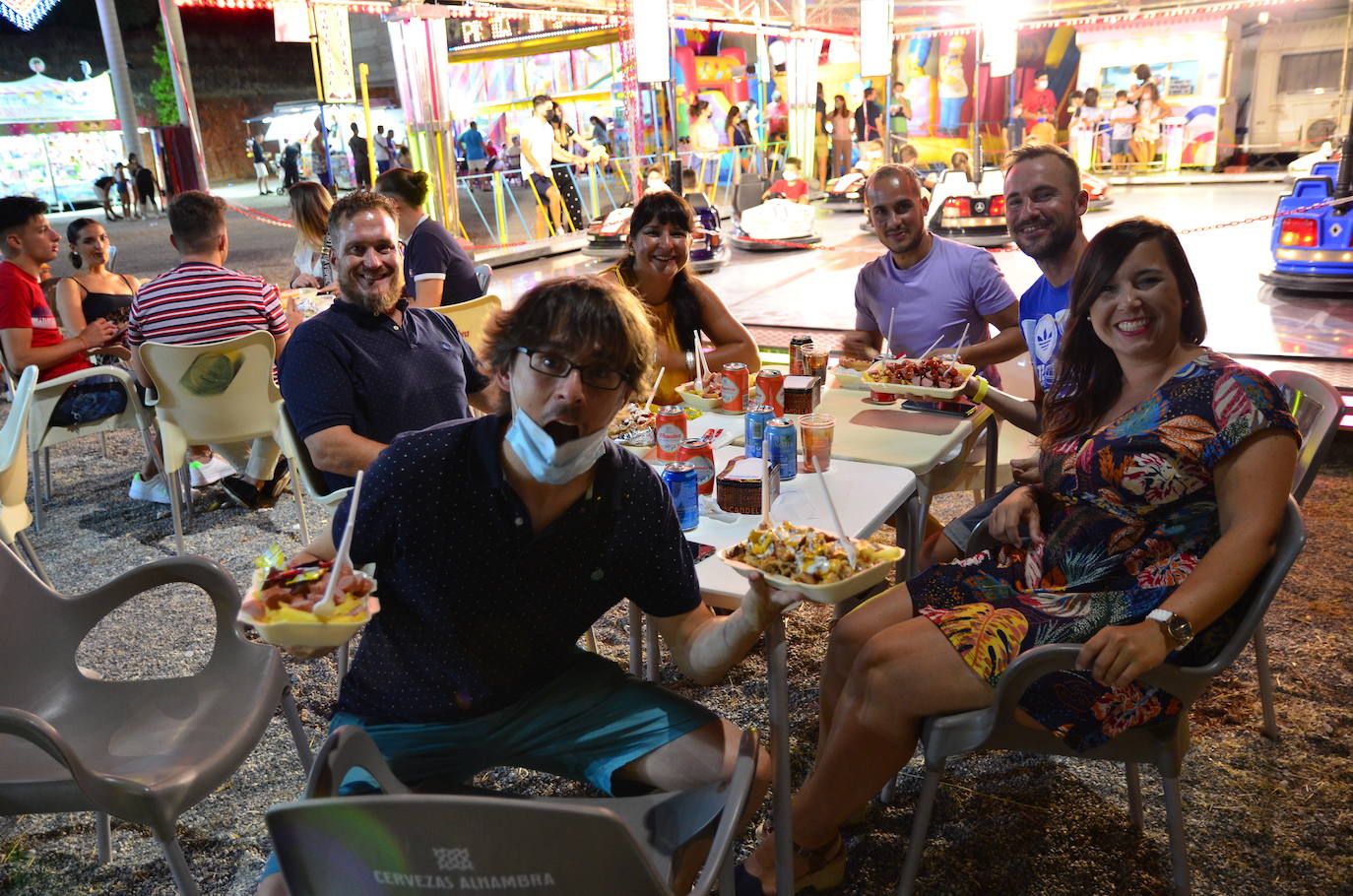 Ambiente en el Ferial de Huétor Vega.