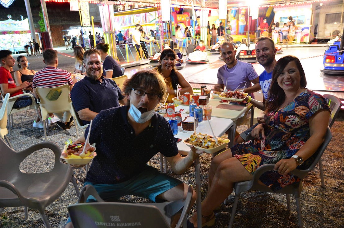 Ambiente en el Ferial de Huétor Vega.