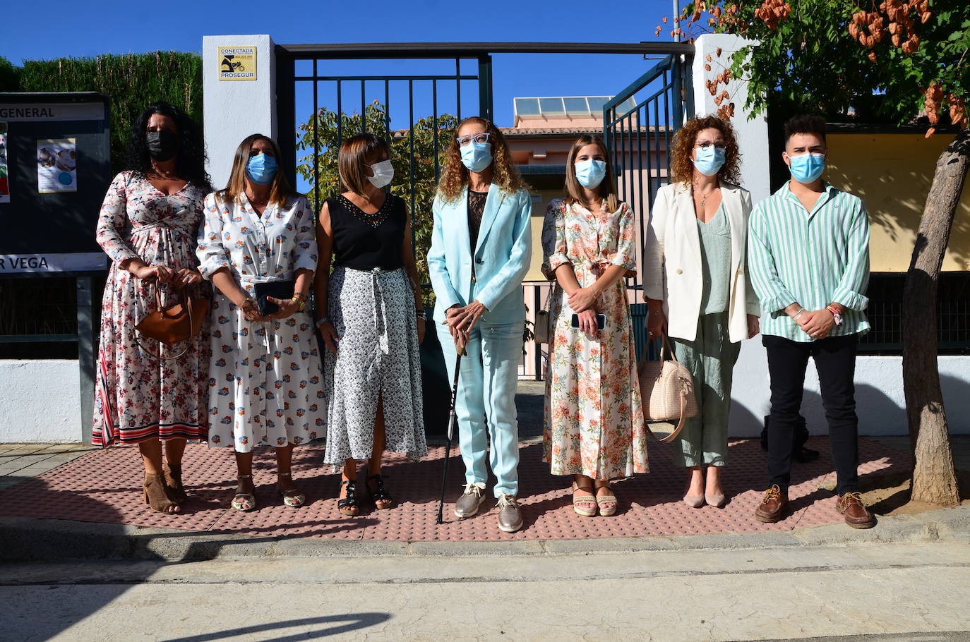 Fotos: La delegada de Educación asiste a la vuelta al 'cole' en Huétor Vega