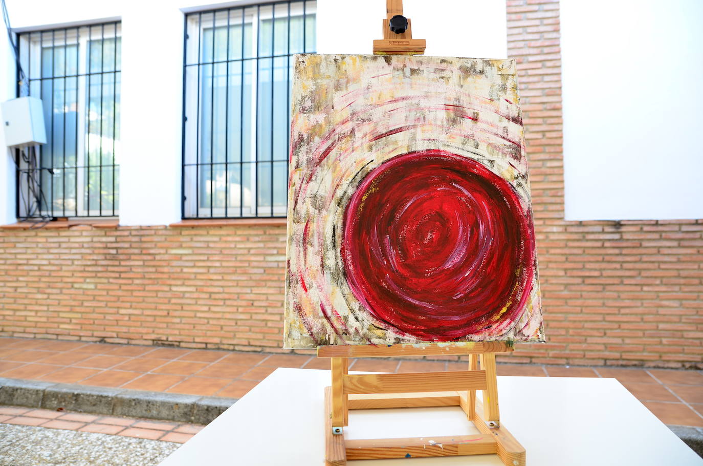 Fotos: Concurso de pintura rápida abstracta de Huétor Vega