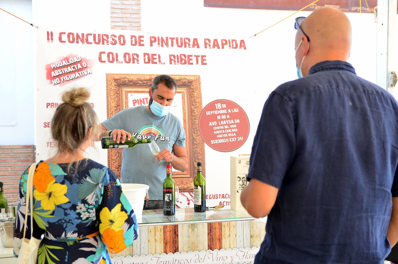 Fotos: Concurso de pintura rápida abstracta de Huétor Vega