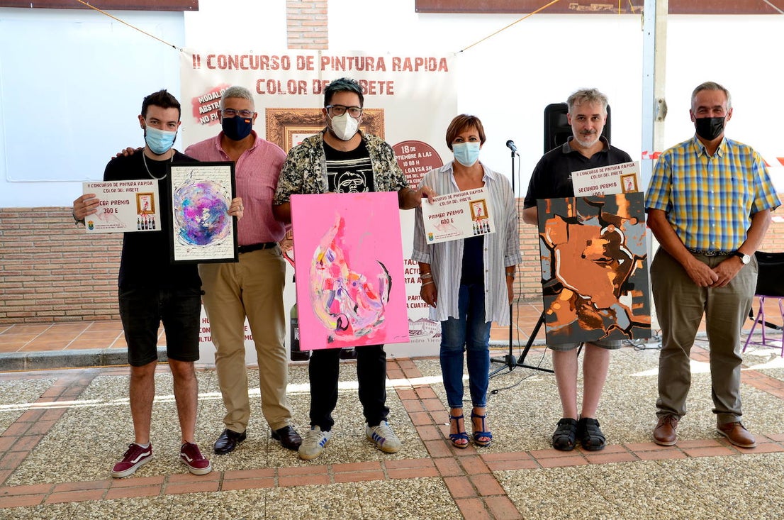 Fotos: Concurso de pintura rápida abstracta de Huétor Vega