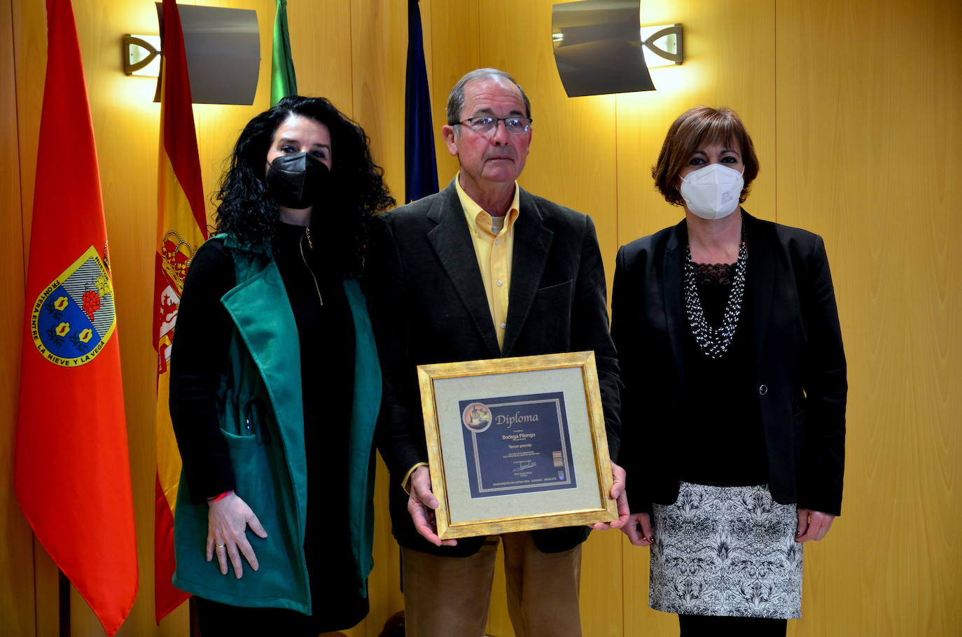 Fotos: Premiados en el Concurso de Vinos de Huétor Vega