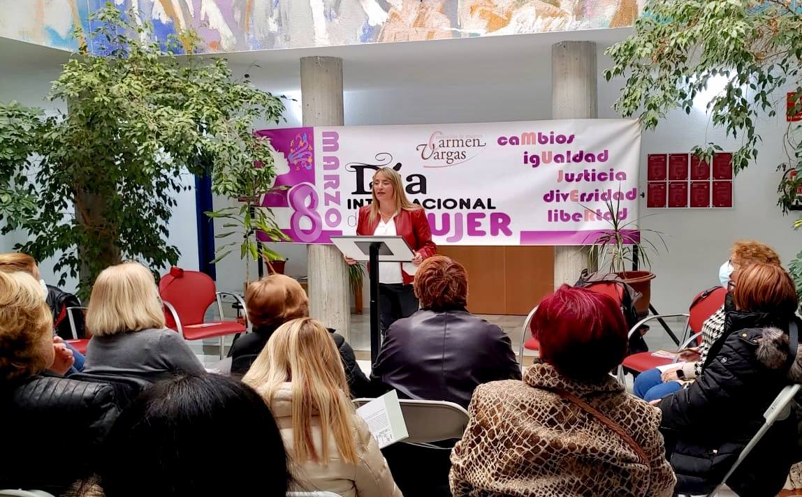 Carolina Higueras, presidenta de la Asociación de Mujeres Carmen Vargas.