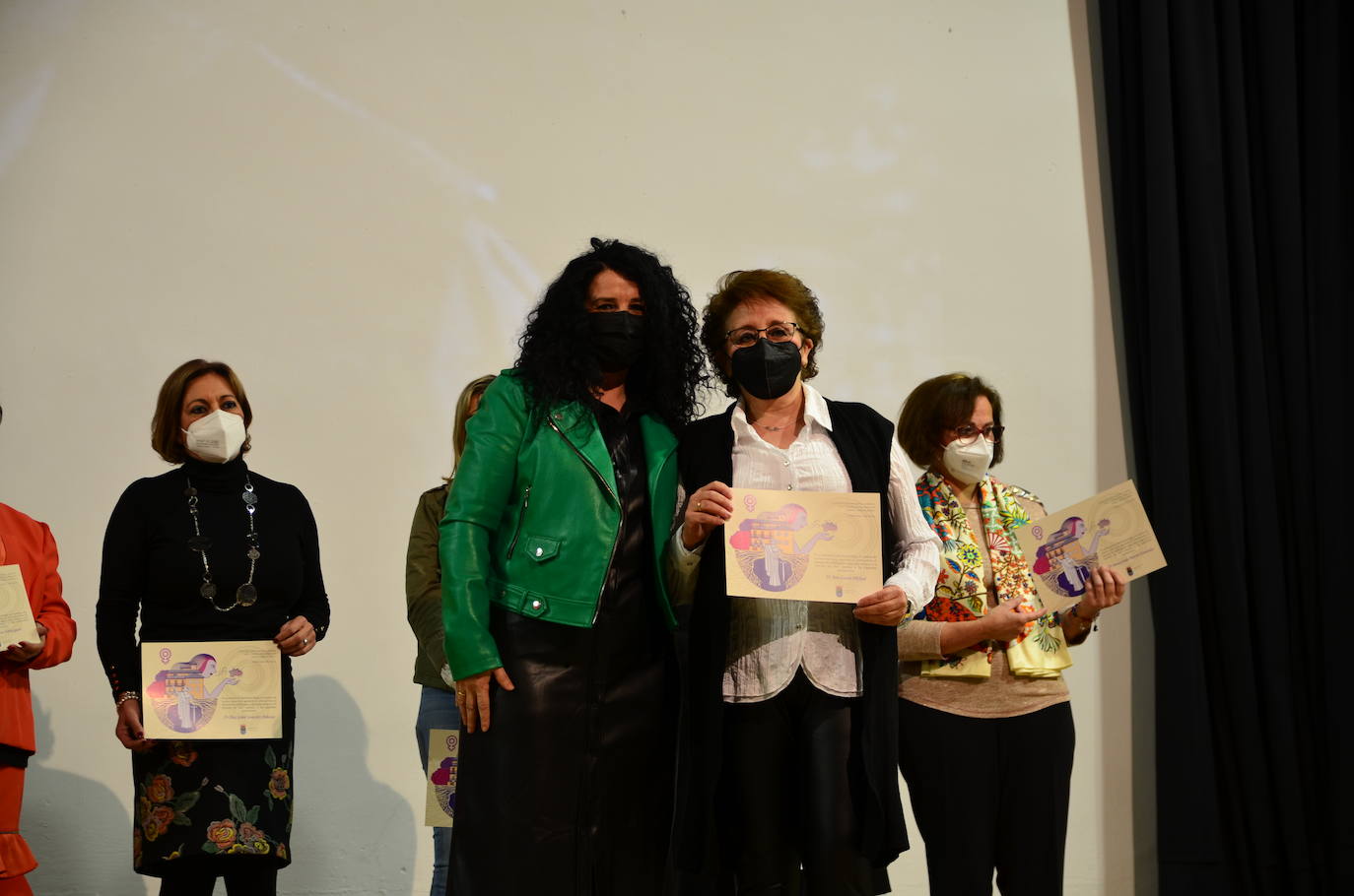 Fotos: Homenaje a las mujeres concejalas en la historia de Huétor Vega
