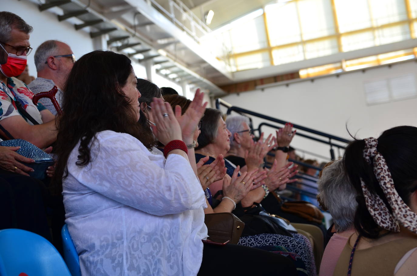 Ambiente en las gradas.