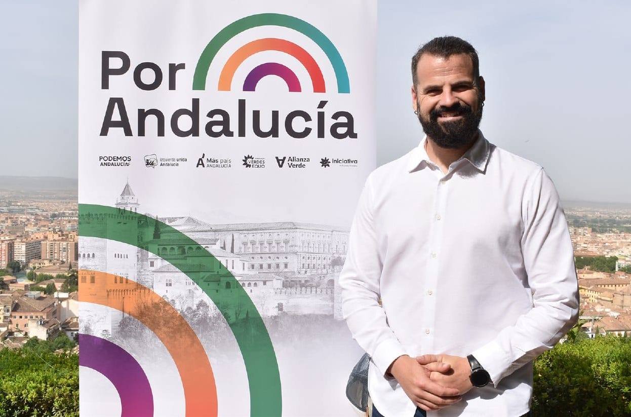 El hueteño Chus Fernández, número dos de la coalición de Por Andalucía en la provincia
