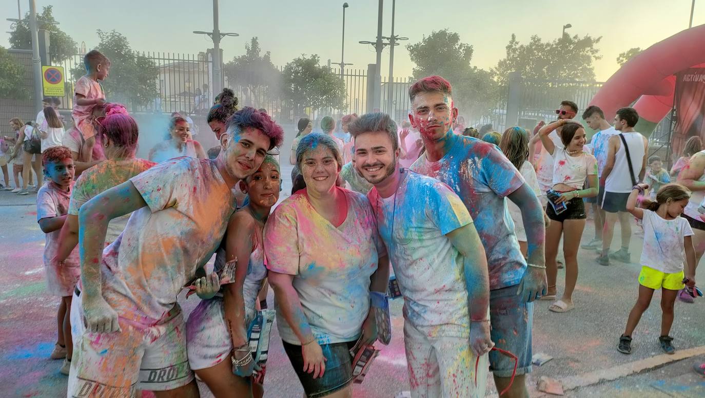 Fiesta Holi organizada por la concejalía de Juventud del Ayuntamiento de Huétor Vega.