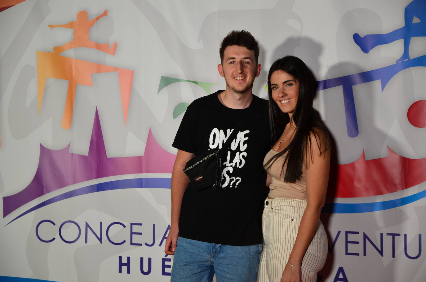 ‘Photocall’ de la Fiesta de la Juventud de Huétor Vega.