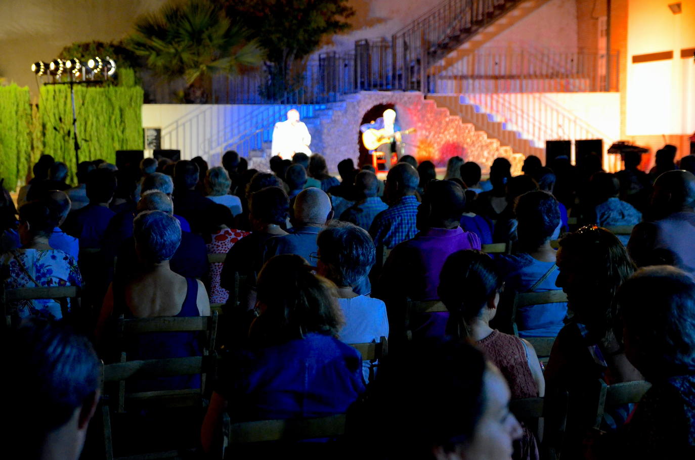 Butacas llenas, anoche en Huerta Cercada.