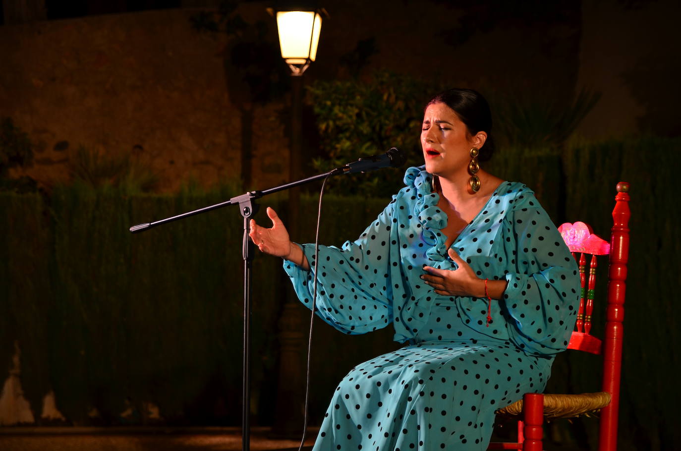 Lucía Leiva, emocionante en Huétor Vega.