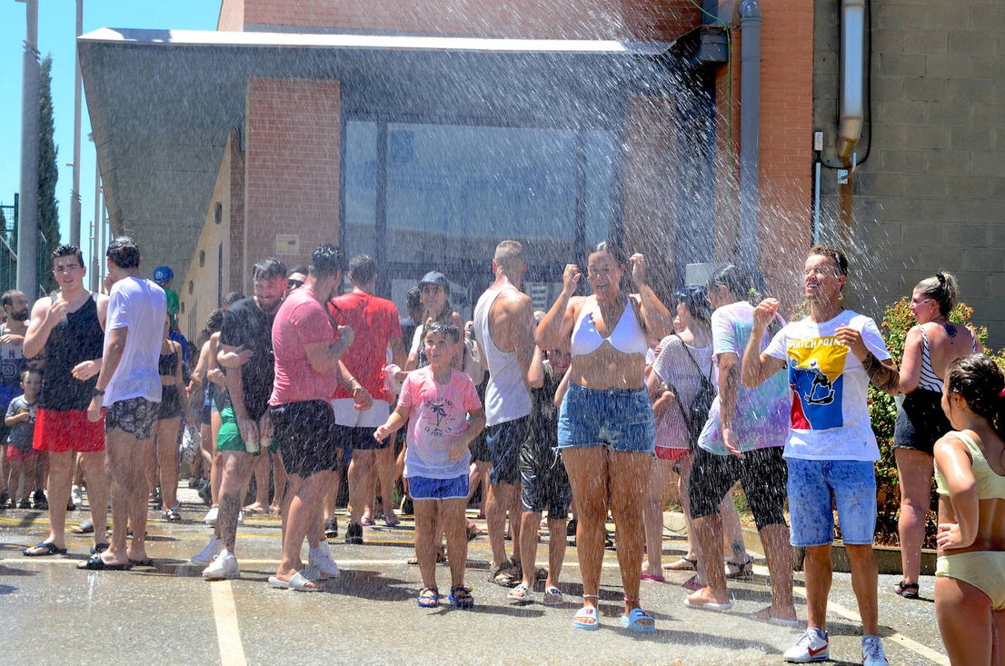 Fiesta del Agua, hoy junto al pabellón deportivo La Libertad de Huétor Vega.