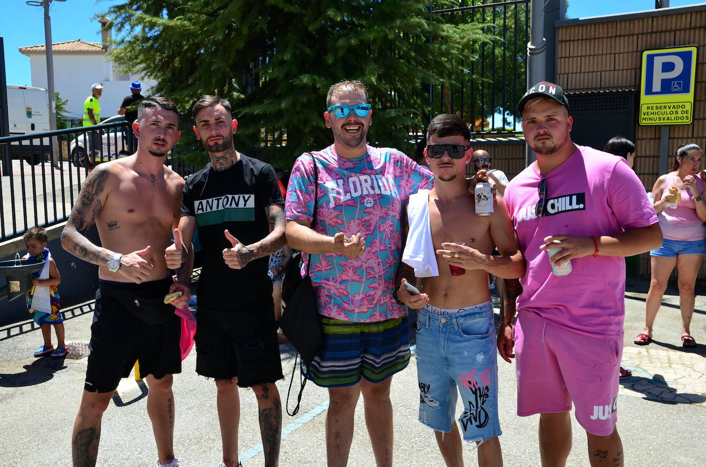 Barbacoa, hoy junto al pabellón deportivo La Libertad de Huétor Vega.