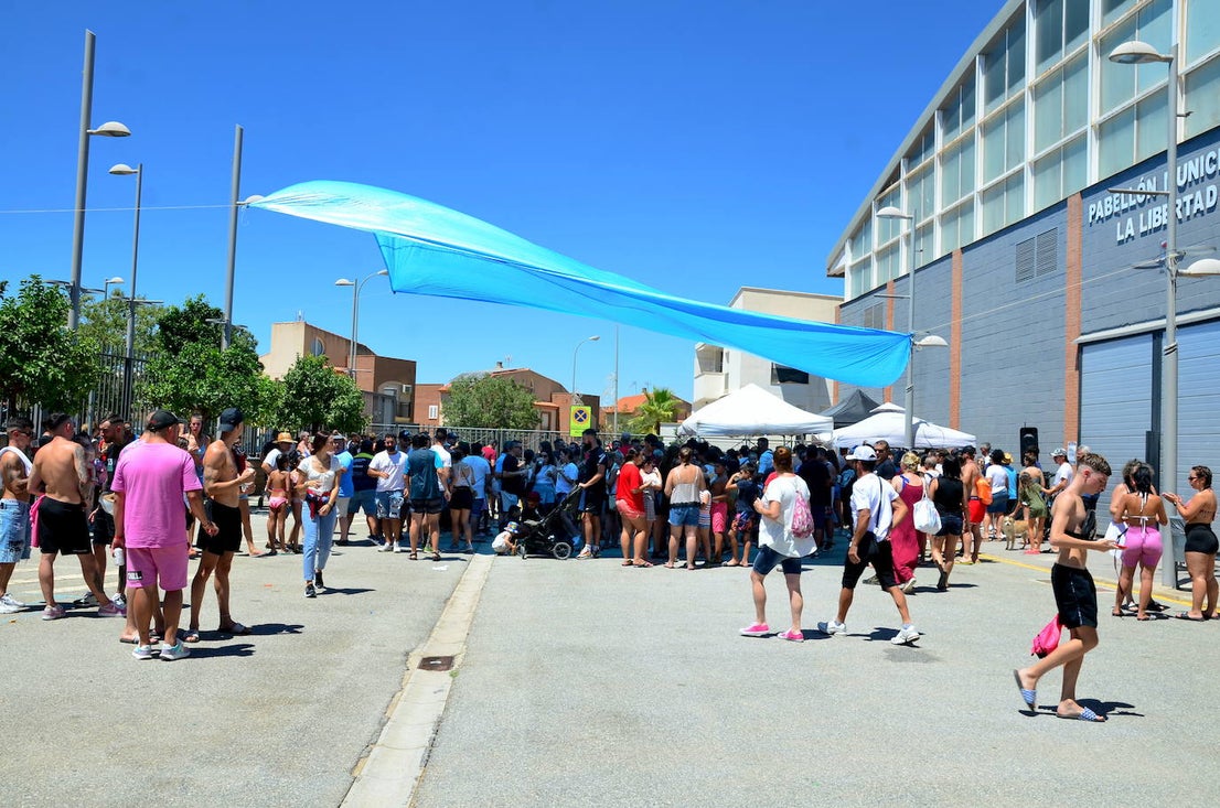 Barbacoa, hoy junto al pabellón deportivo La Libertad de Huétor Vega.