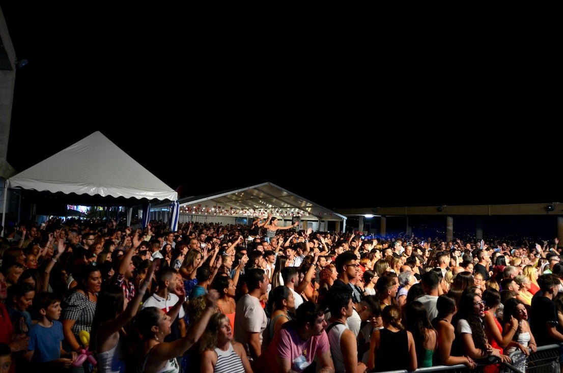 Impresionante ambiente en la feria de Huétor Vega.