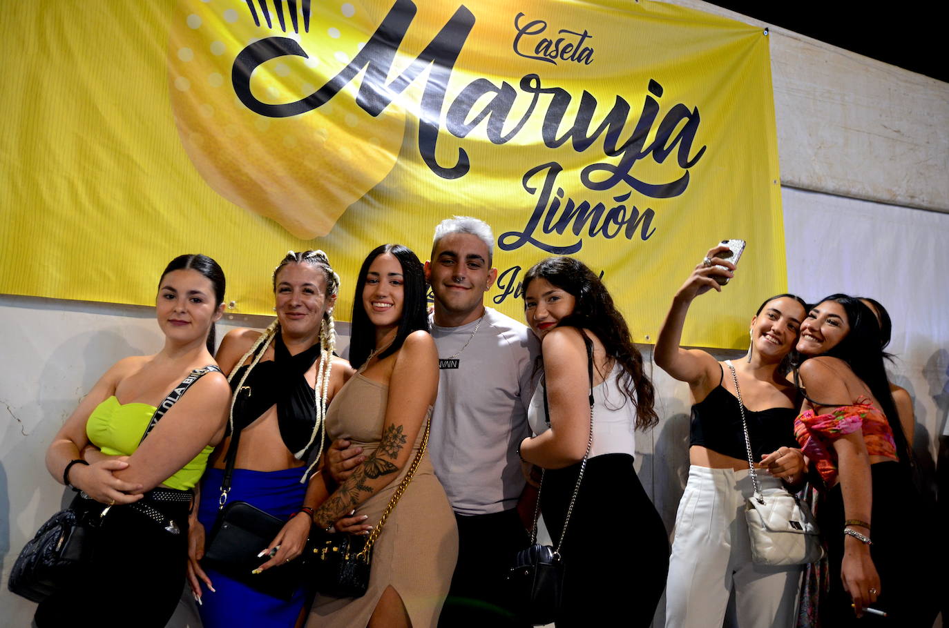 Impresionante ambiente en la feria de Huétor Vega.