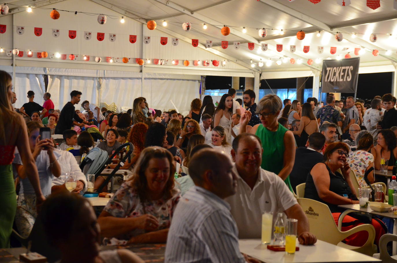 Impresionante ambiente en la feria de Huétor Vega.