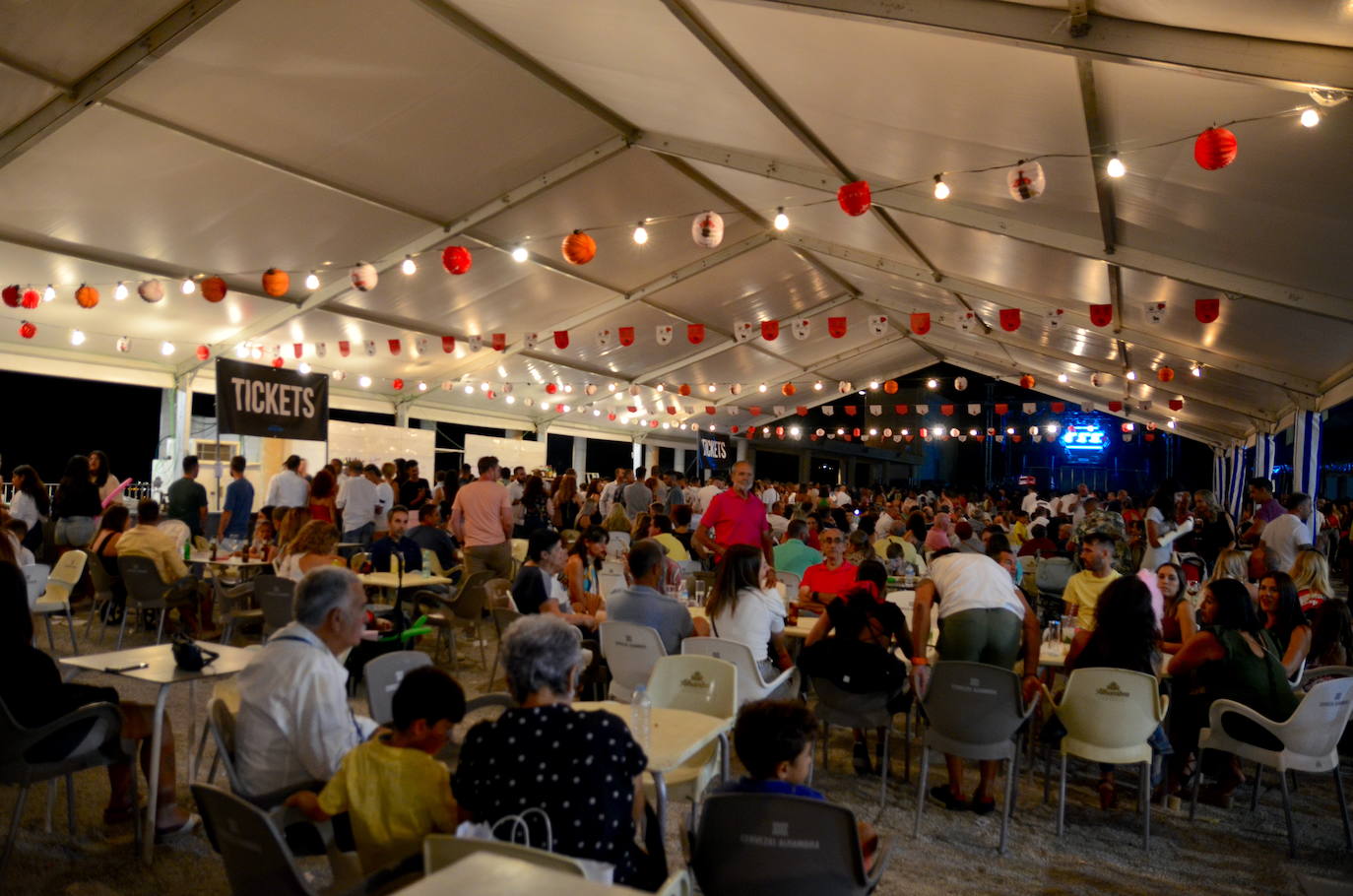 Impresionante ambiente en la feria de Huétor Vega.