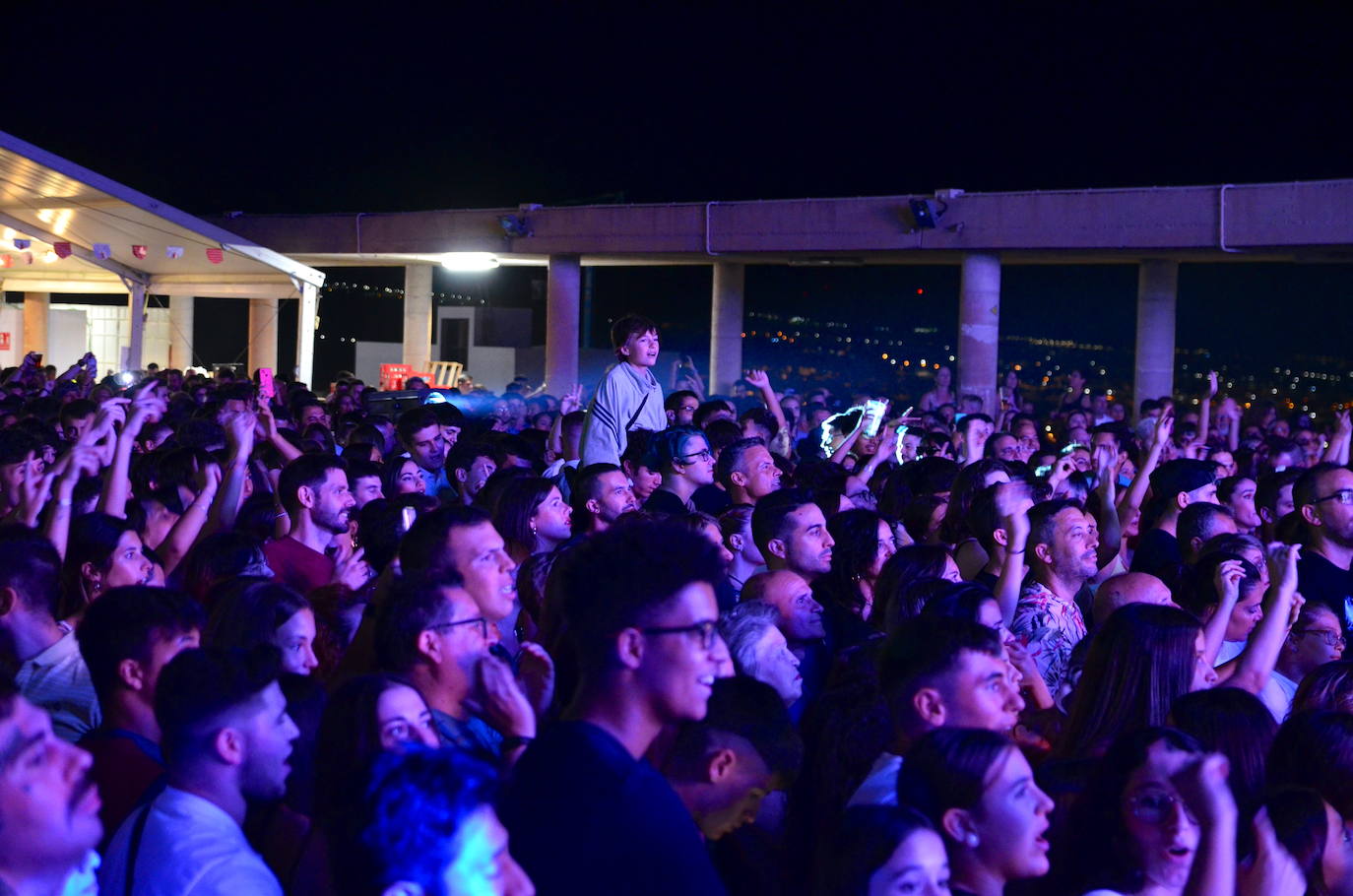 Impresionante ambiente en la feria de Huétor Vega.