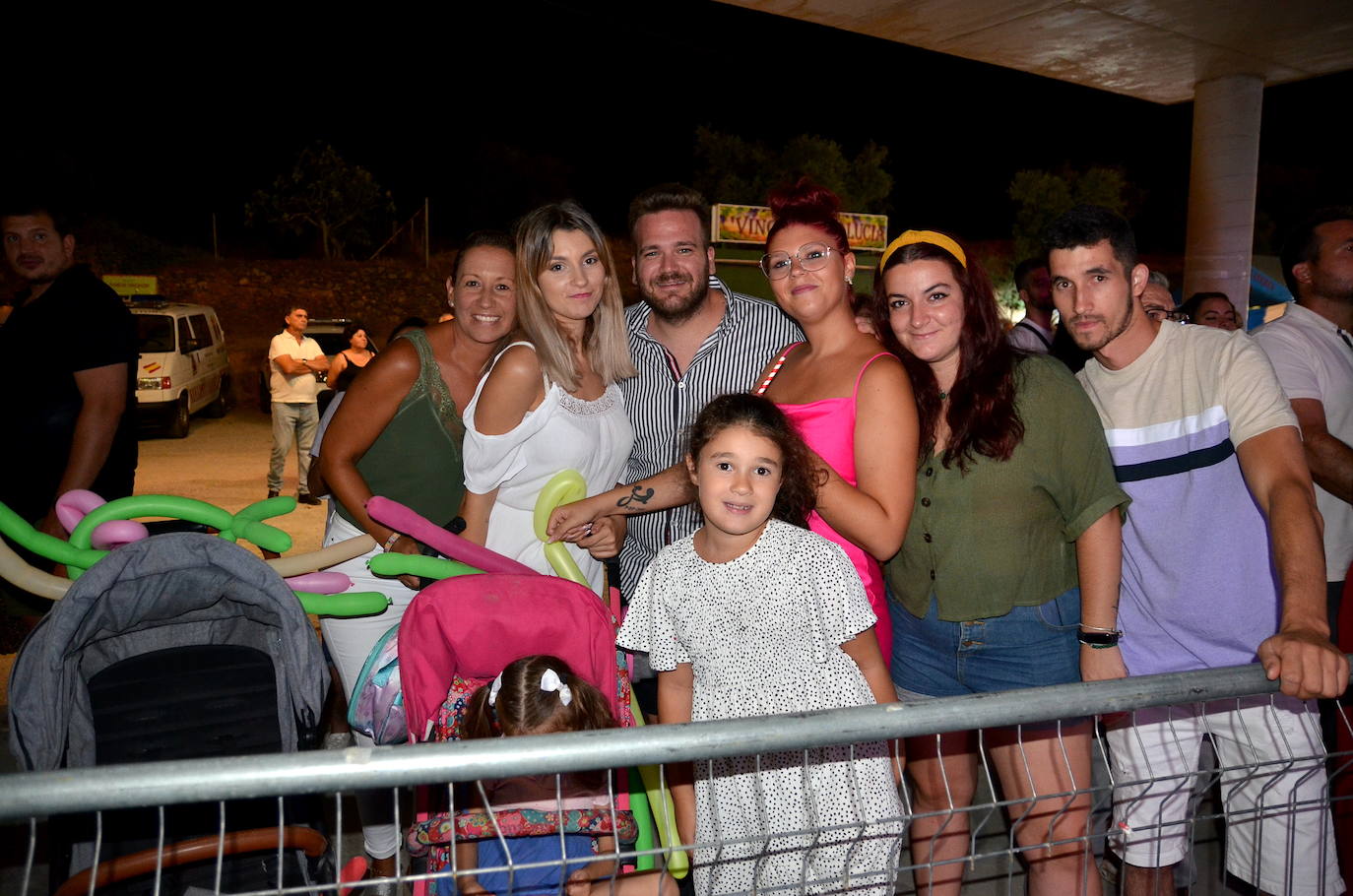 Impresionante ambiente en la feria de Huétor Vega.