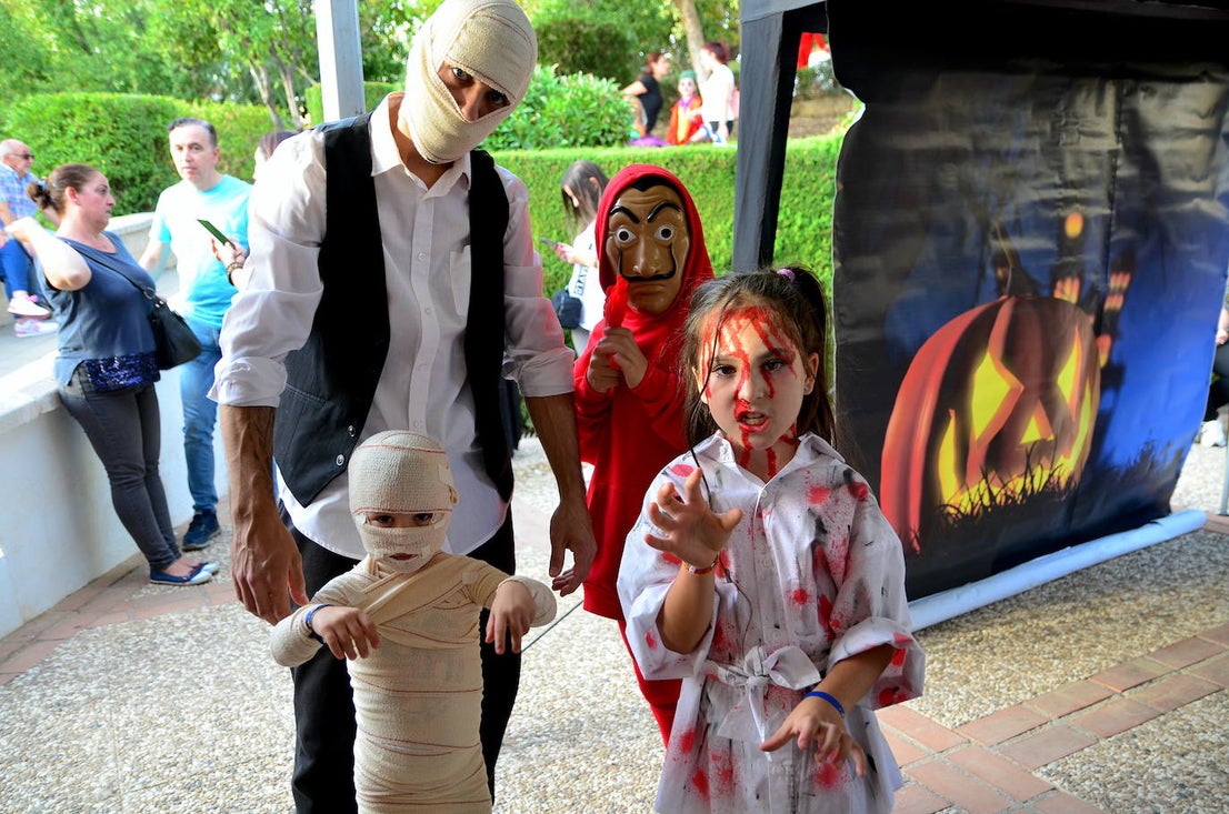 Tarde de Halloween, el terror divertido que ha campado por Huétor Vega.