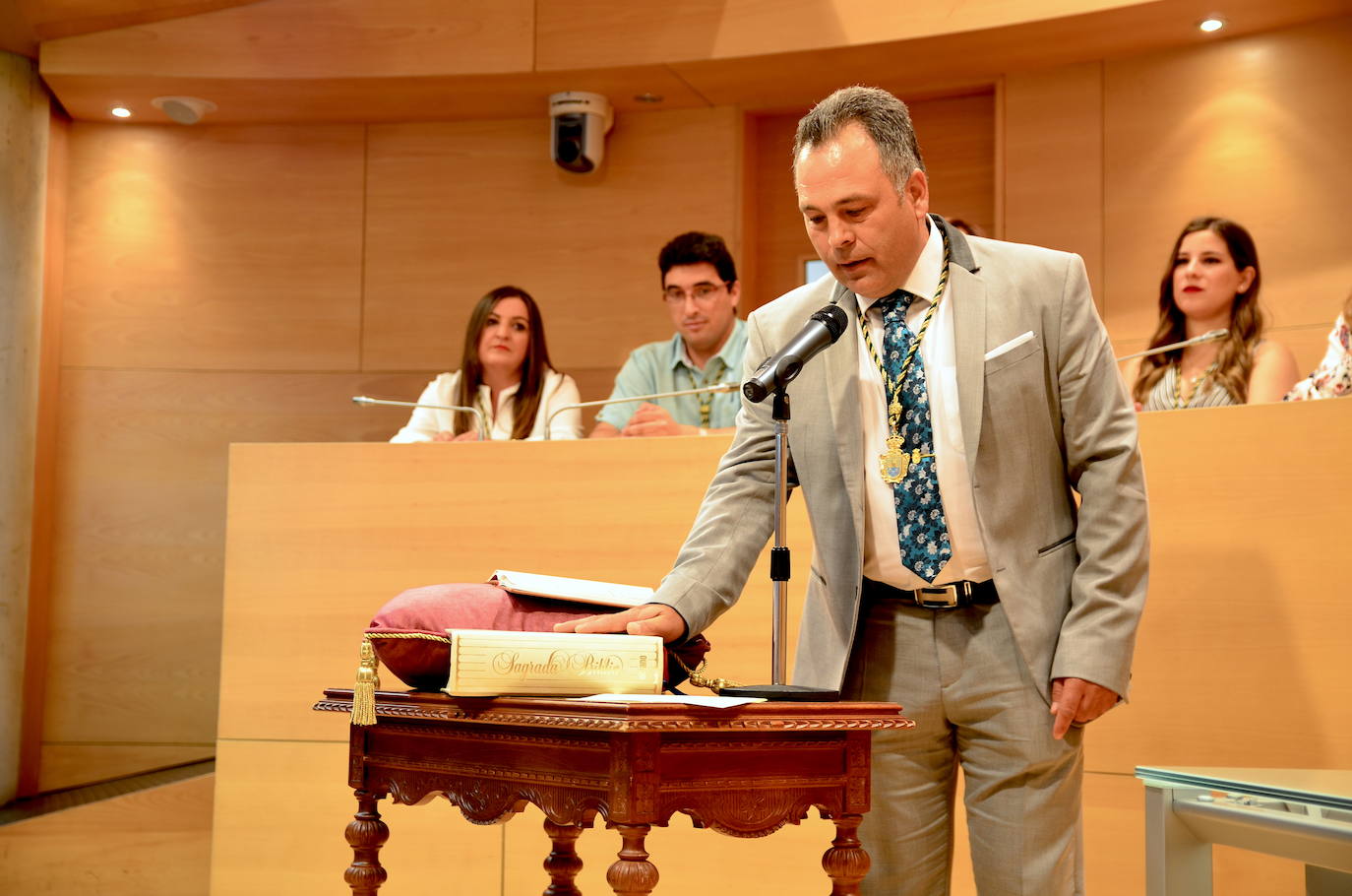 Acto de investidura en 2019.